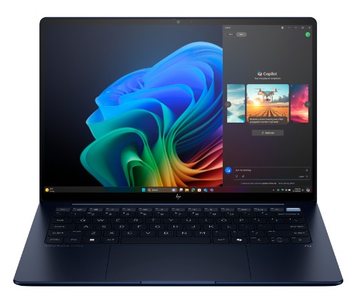 HP EliteBook Ultra G1i 14 inch Notebook Next Gen AI PC Wolf Pro Security Edition Copilot+ PC Intel Core Ultra 7 258V Laptop 35.6 cm (14") Touchscreen 2.8K 32 GB LPDDR5x-SDRAM 1 TB SSD Wi-Fi 7 (802.11be) Windows 11 Pro Blue