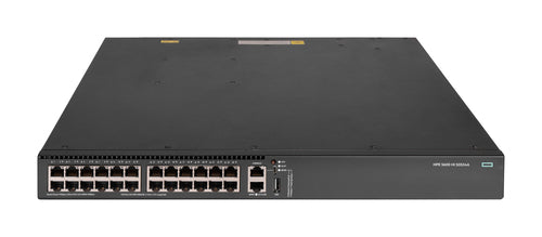 HPE Networking Comware Switch 24P Multigigabit 100M/1G/2.5G/5G/10GBase-T PoE8 1 Slot 5600HI