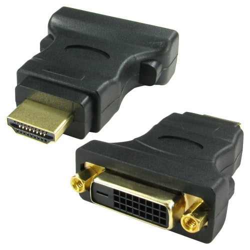 Cables Direct CDL-DV005 cable gender changer DVI-D 19-p HDMI M Black