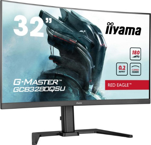 iiyama G-MASTER GCB3280QSU-B2 computer monitor 80 cm (31.5") 2560 x 1440 pixels Dual QHD LED Black