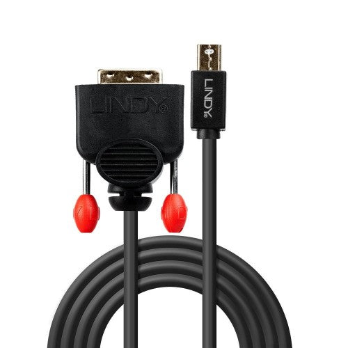 Lindy 5m Mini DisplayPort to DVI Cable, Black
