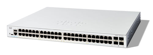 Cisco Catalyst 1200-48T-4X Smart Switch, 48 Port GE, 4x10GE SFP+, Limited Lifetime Protection (C1200-48T-4X)