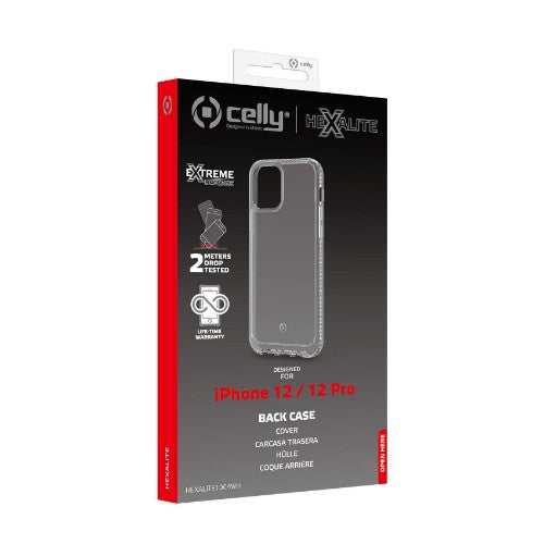 Celly HEXALITE1004WH mobile phone case 15.5 cm (6.1") Cover Transparent