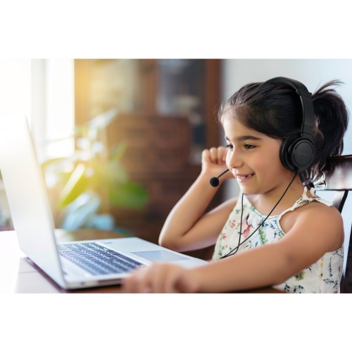 Kensington Classic 3.5mm Headset with Mic and Volume Control