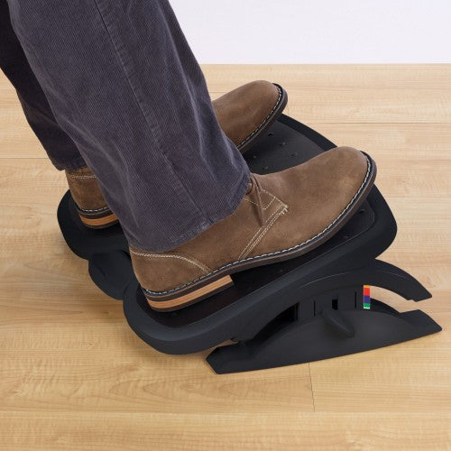 Kensington SmartFit Solemate Plus Foot Rest - Black