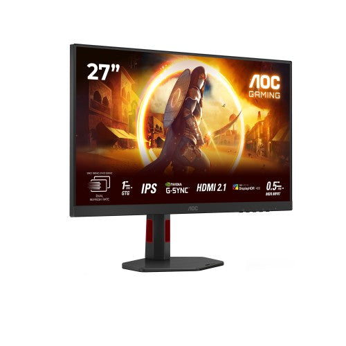 AOC G4 U27G4R computer monitor 68.6 cm (27") 3840 x 2160 pixels 4K Ultra HD LED Black, Red