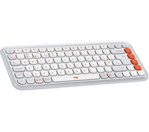 Logitech 920-013151 keyboard Universal Bluetooth QWERTY UK English White