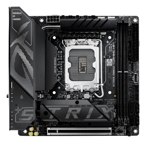 ASUS ROG STRIX B860-I GAMING WIFI Intel B860 LGA 1851 (Socket V1) mini ITX