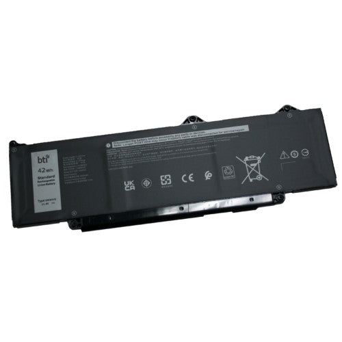 BTI 42Wh 3 cell 6CVCT compatible battery for DELL 79T1D CT1GY HKY76 6PCRX 9268W 16XGV MDPNX X3VH2 YRYYW 7TGXP R3T1W CC4D5 9DVJP V6PFC