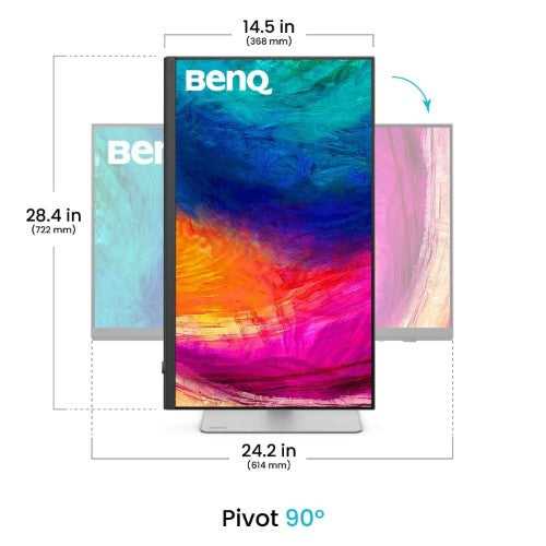 BenQ PD2730S computer monitor 68.6 cm (27") 5120 x 2880 pixels 5K Ultra HD LED Black