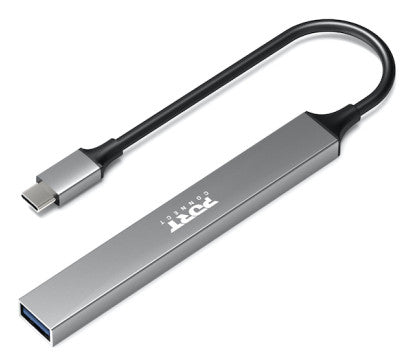 Port Designs 900163 interface hub USB Type-C 5000 Mbit/s Silver