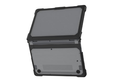 Techair TACHS030 Protective Hard Shell case for Lenovo 100e 5th Gen, 11.6-12.2 black/clear