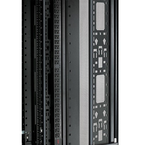 APC NetShelter Cable Management, Vertical Cable Manager, for NetShelter SX 42U, Set of 2, Black, 117 x 1930 x 130 mm