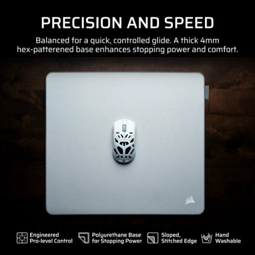 Corsair MM PRO Control Large Esports-Tuned Cloth Mouse Pad - Gray