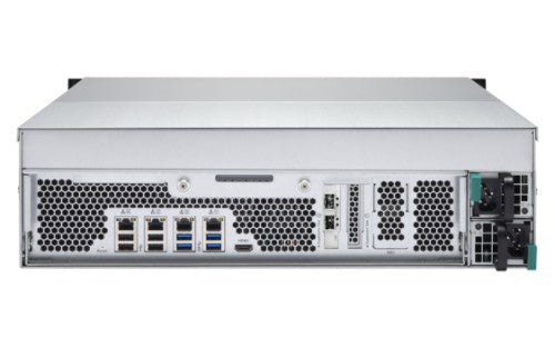 QNAP TS-EC1680U R2 NAS Rack (3U) Intel® Xeon® E3 V3 Family E3-1246V3 4 GB DDR3 QNAP Turbo System Aluminium, Black