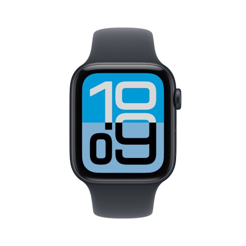 Apple Watch SE (3nd generation) SE 3 GPS 44mm Midnight Aluminium Case with Midnight Sport Band - M/L