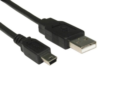 Cables Direct CDL-062-0.5 USB cable USB 2.0 0.5 m USB A Mini-USB B Black