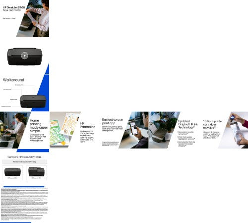 HP DeskJet 2910 Wireless All-in-One Color Printer