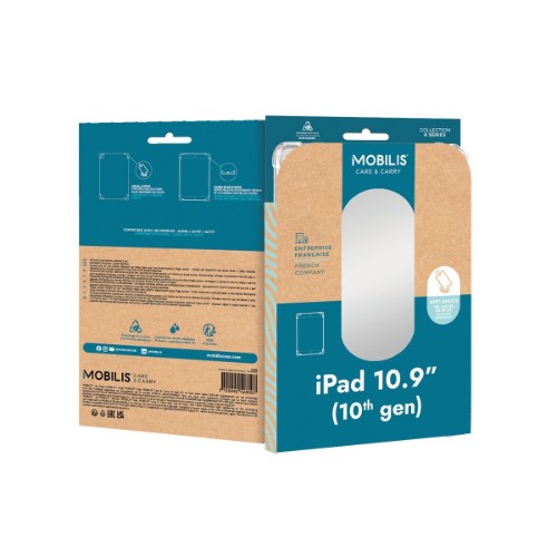 Mobilis 061018 tablet case 27.7 cm (10.9") Cover Transparent