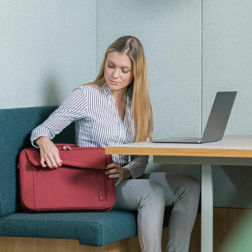 DICOTA Eco Multi BASE 43.9 cm (17.3") Briefcase Red