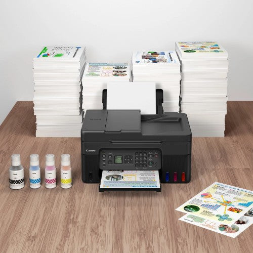 Canon PIXMA G4570 Wireless Colour All-in-one Refillable MegaTank Inkjet Printer