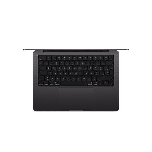 Apple MacBook Pro CTO 14", Space Black, M5 (10 Core Cpu And 10 Core Gpu and 16-Core Neural Engine), 32GB unified memory, 1TB SSD storage, Backlit Magic Keyboard with Touch ID - Chinese (Pinyin), 96W USB-C Power Adapter, Nano-texture display, EU Power Supp