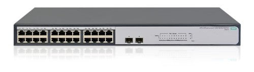 HPE OfficeConnect 1420 24G 2SFP Unmanaged L2 Gigabit Ethernet (10/100/1000) 1U Grey