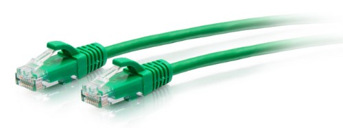 C2G 4.5m Cat6a Snagless Unshielded (UTP) Slim Ethernet Patch Cable - Green
