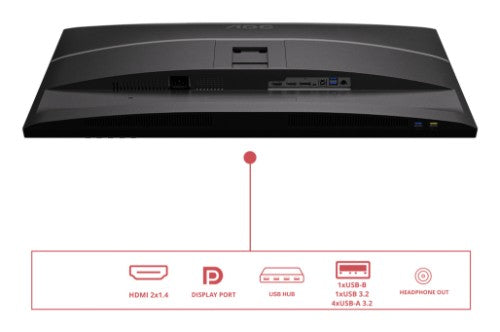 AOC E4 Q32E4U computer monitor 80 cm (31.5") 2560 x 1440 pixels Quad HD LED Black