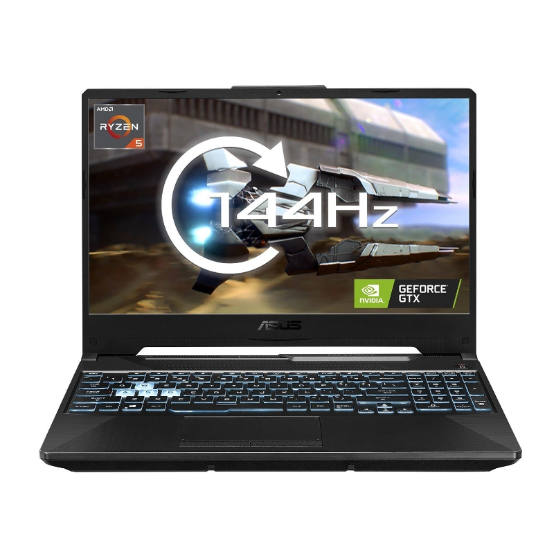 ASUS TUF Gaming A15 FA506NC-HN002W AMD Ryzen™ 5 7535HS Laptop 39.6 cm (15.6") Full HD 8 GB DDR5-SDRAM 512 GB SSD NVIDIA GeForce RTX 3050 Wi-Fi 6 (802.11ax) Windows 11 Home Black