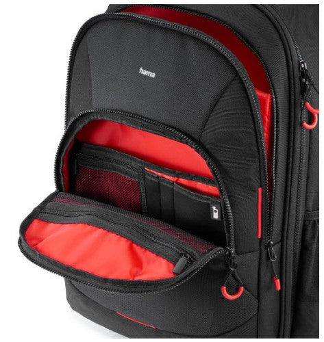Hama Ohio Trolley case Black, Red