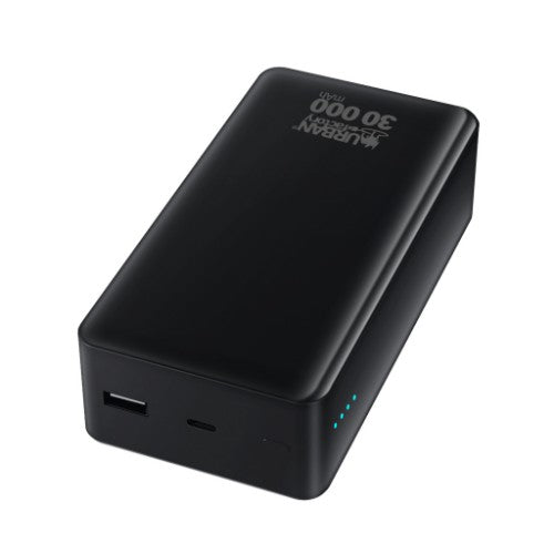 Urban Factory JUICEE MAX: USB-C IN & OUT / USB-A POWERBANK 30 000MAH
