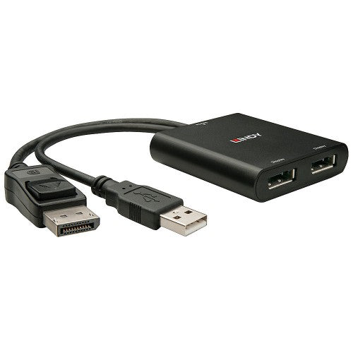 Lindy 2 Port DisplayPort 1.2 MST Hub