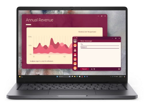 DELL Pro 14 PC14250 Intel Core Ultra 5 225U Laptop 35.6 cm (14") Full HD+ 16 GB DDR5-SDRAM 512 GB SSD Wi-Fi 6E (802.11ax) Windows 11 Pro UK English Black