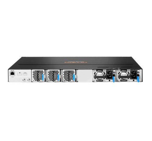 HPE Aruba Networking CX 8100 48x10G SFP+ 4x40/100G QSFP28 FB Airflow 3Fan 2AC PSU Managed L3 1U