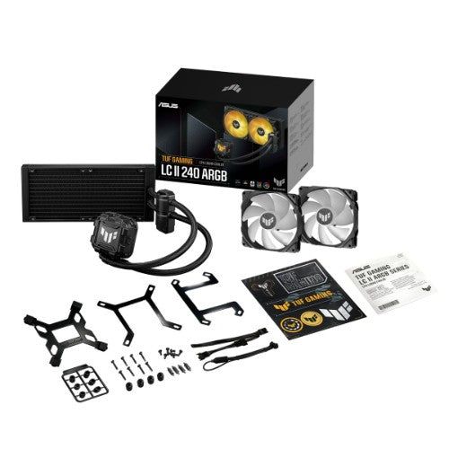 ASUS TUF GAMING LC II 240 ARGB Processor All-in-one liquid cooler 12 cm Black