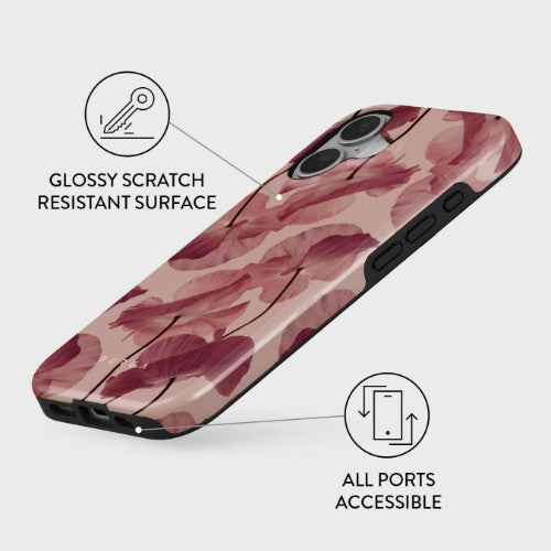 BURGA Tender Kiss mobile phone case 15.5 cm (6.1") Cover Rose, Pink