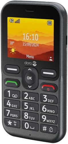Doro Leva L10 6.1 cm (2.4") 118.9 g Graphite Senior phone