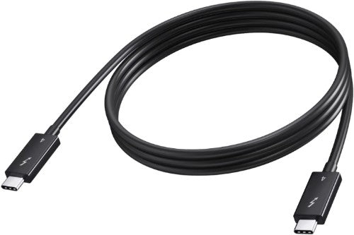 Vision TC 2MUSBCTB4/BL Thunderbolt cable 2 m 40 Gbit/s Black