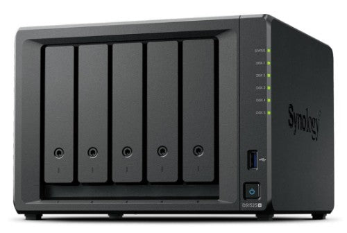 Synology DiskStation DS1525+ NAS/storage server Ryzen Embedded V1500B 8 GB DDR4 0 TB Black
