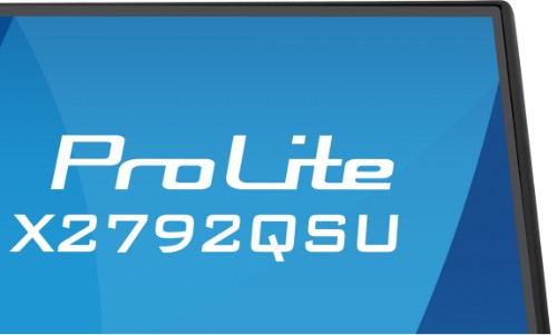 iiyama ProLite X2792QSU-B1 computer monitor 68.6 cm (27") 2560 x 1440 pixels Quad HD LED Black