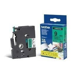 Brother TZE-721 DirectLabel black on green Laminat 9mm x 8m for Brother P-Touch TZ 3.5-18mm/6-12mm/6-18mm/6-24mm/6-36mm