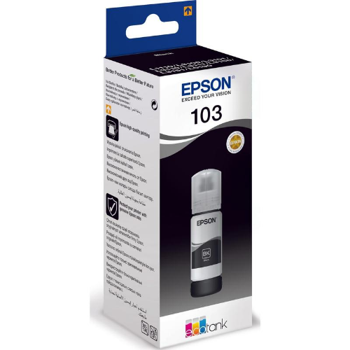 Epson C13T00S14A/103 Ink bottle black, 4.5K pages 70ml for Epson L 1110