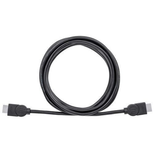 Manhattan HDMI 4K@30Hz Cable with Ethernet, 3m, Suitable for ALL 1080p/HD and majority of 4K uses (check your system 4K specification to be sure), Male to Male, Black, Ultra HD 4k x 2k, Lifetime Warranty, High Speed, Equivalent to HDMM3MHS
