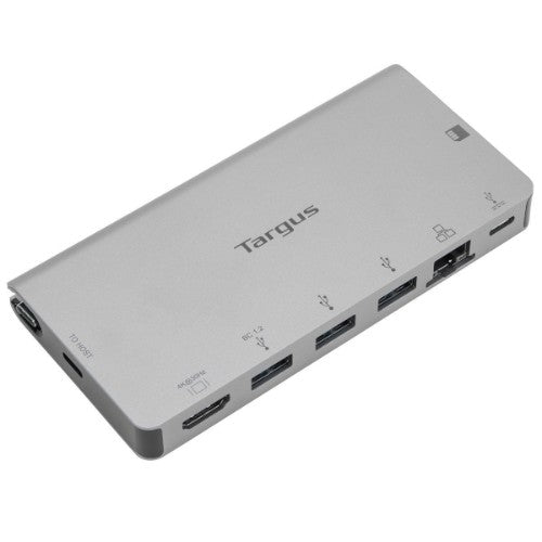 Targus DOCK414EU notebook dock/port replicator Wired USB 3.2 Gen 1 (3.1 Gen 1) Type-C Black, Silver