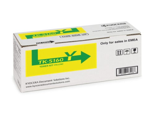 Kyocera 1T02NTANL0/TK-5160Y Toner-kit yellow, 12K pages ISO/IEC 19798 for Kyocera P 7040