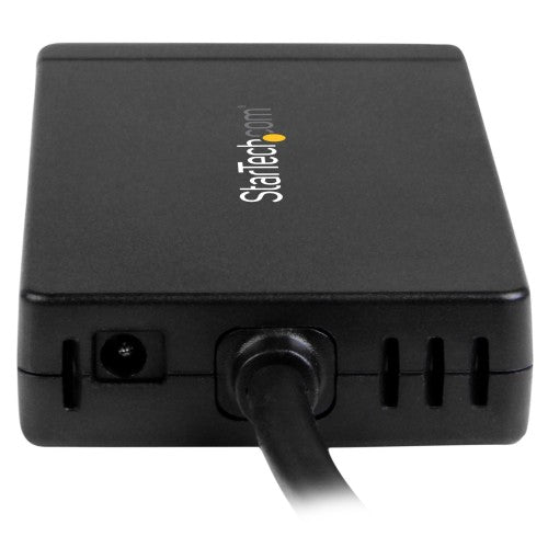 StarTech.com 3-Port USB 3.0 Hub plus Gigabit Ethernet - USB-C - Includes Power Adapter~3-Port USB-C Hub with Gigabit Ethernet - USB-C to 3x USB-A - USB 3.0 (5Gbps) - Includes Power Adapter