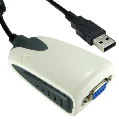 Cables Direct USB2-VGA3 USB graphics adapter 1680 x 1050 pixels Black, White