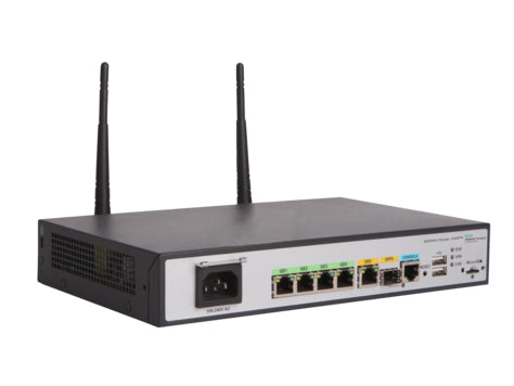 HPE MSR954-W 1GbE SFP (WW) 2GbE-WAN 4GbE-LAN Wireless 802.11n CWv7 wireless router Gigabit Ethernet Single-band (2.4 GHz) Grey