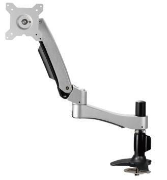 Amer Mounts AMR1APL monitor mount / stand 66 cm (26") Desk Black, Silver